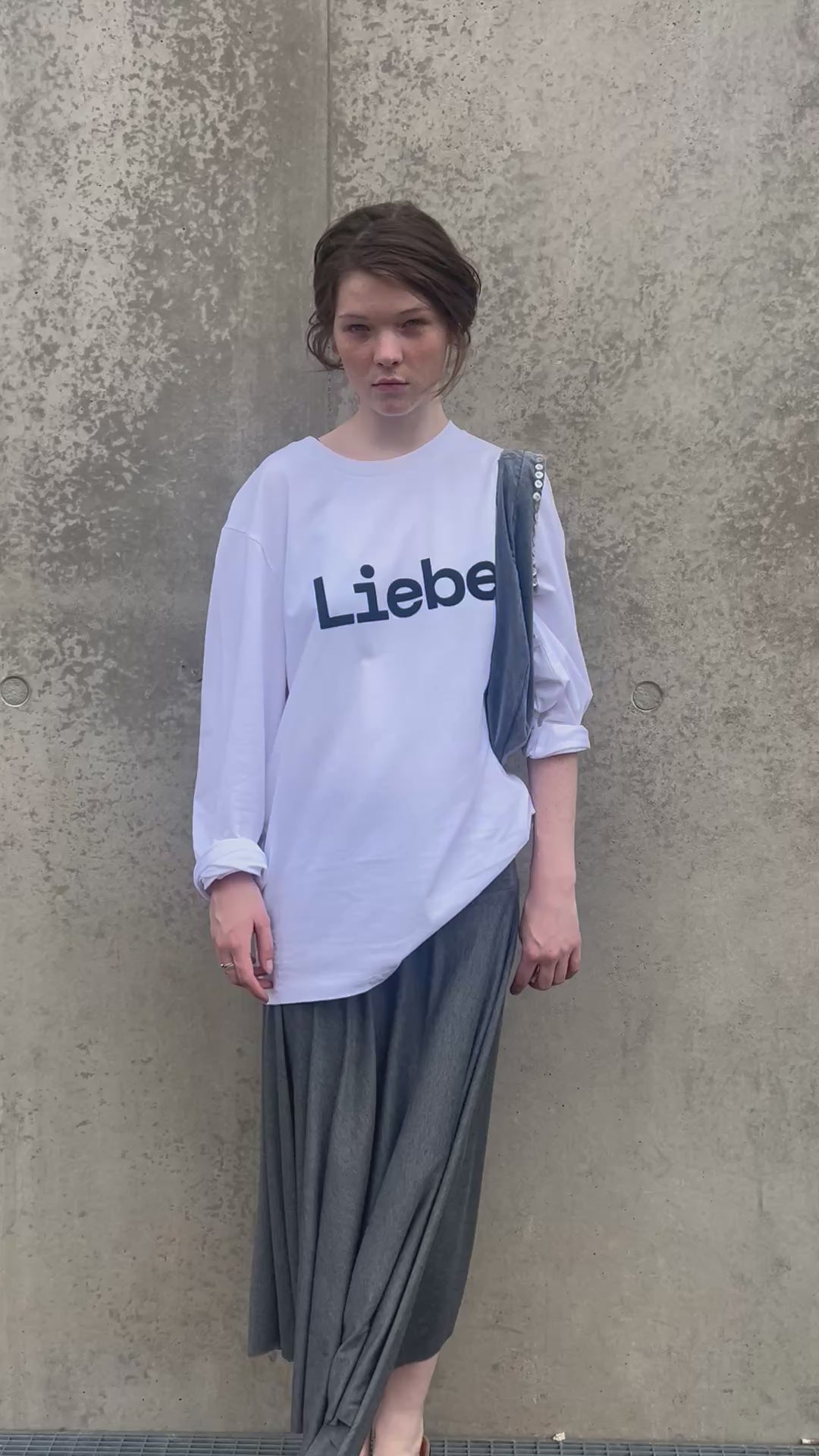 Liebe Long Sleeve – Organic Cotton white