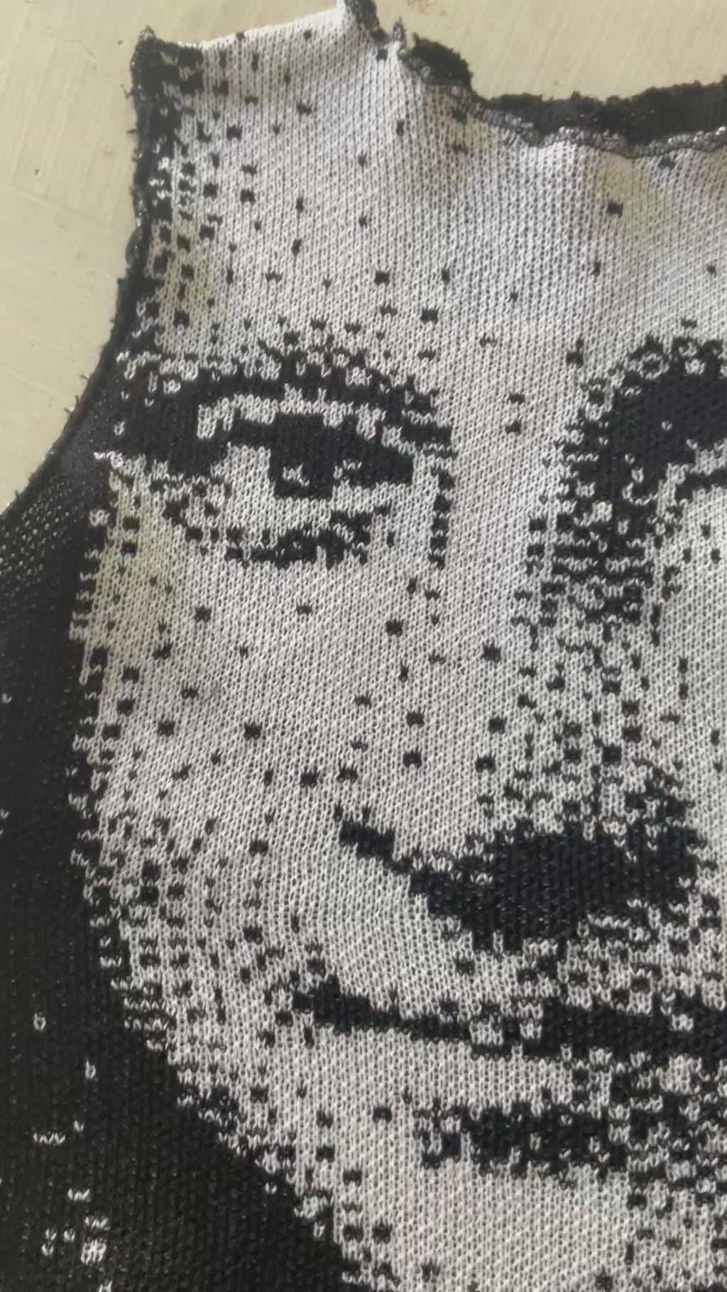 Mona Merino Portrait Knit Top