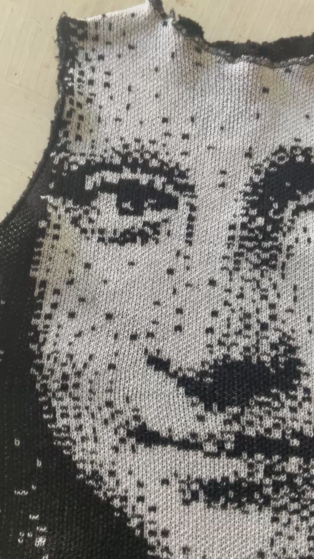 Mona Merino Portrait Knit Top